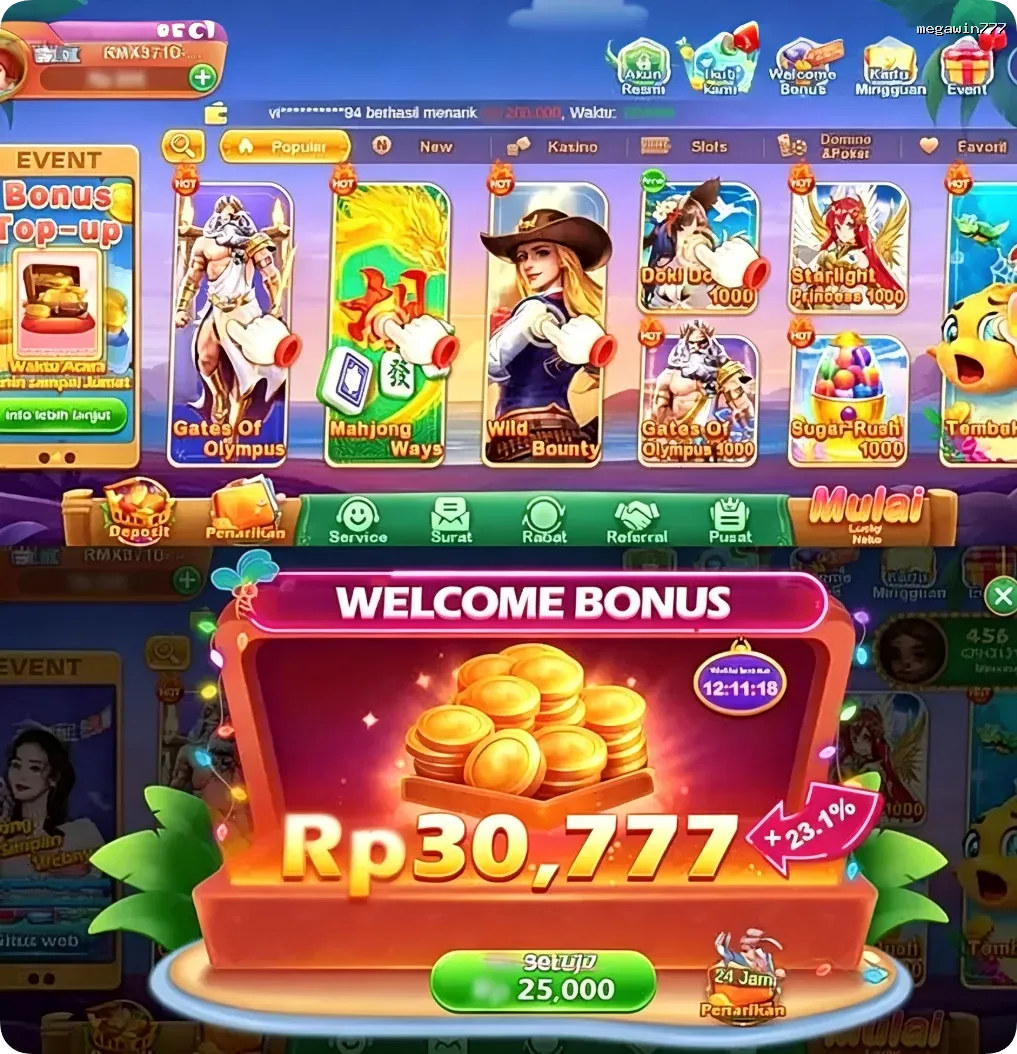 megawin777 Resmi - Unduh APK