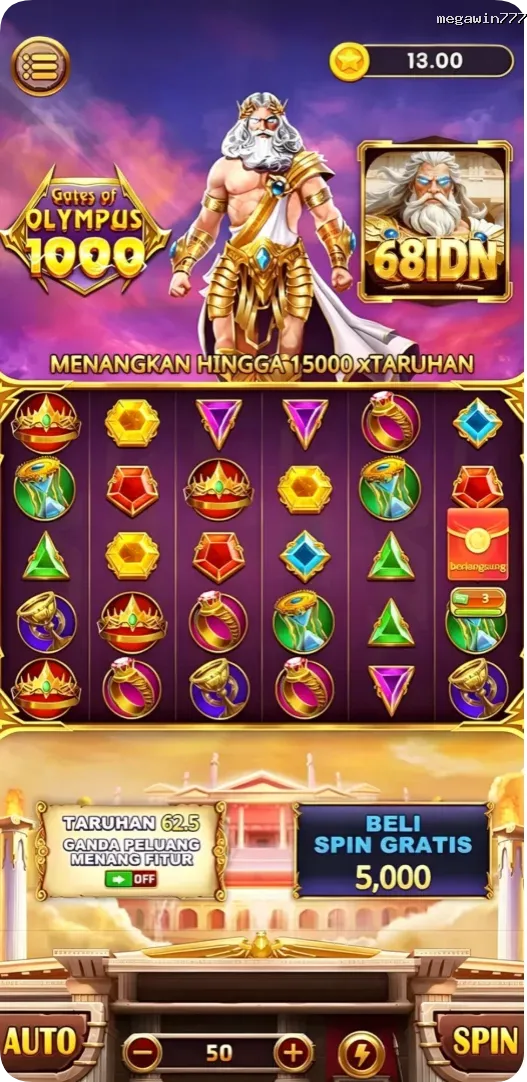 megawin777 Tangkapan Layar - APK Resmi